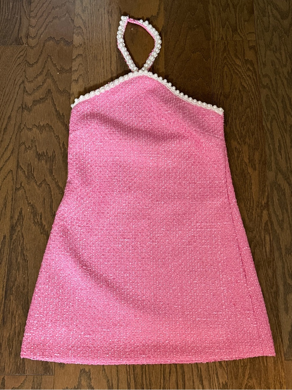 Tuckernuck Hyacinth House Pink Tweed Dress
